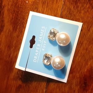 Draper James RSVP Gold & Pearl Earrings